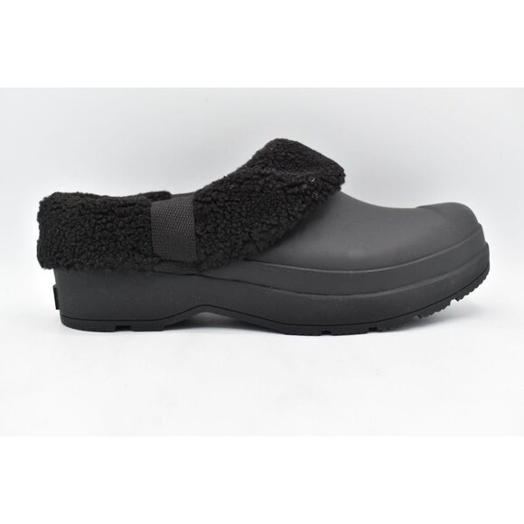 Hunter Mens Size 9 Play Black Sherpa Lined Clogs Shoes main image 10